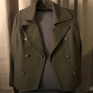 Old Navy Olive Green Pea Coat